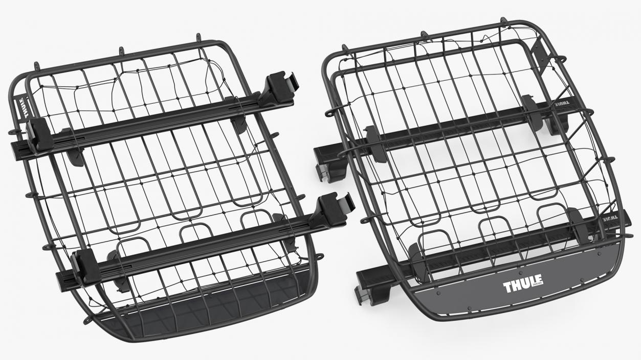 3D model Roof Basket Thule Canyon XT with Wingbar