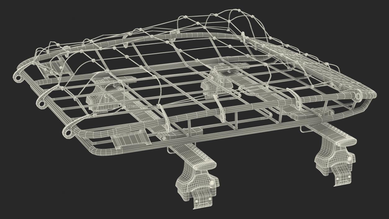 3D model Roof Basket Thule Canyon XT with Wingbar