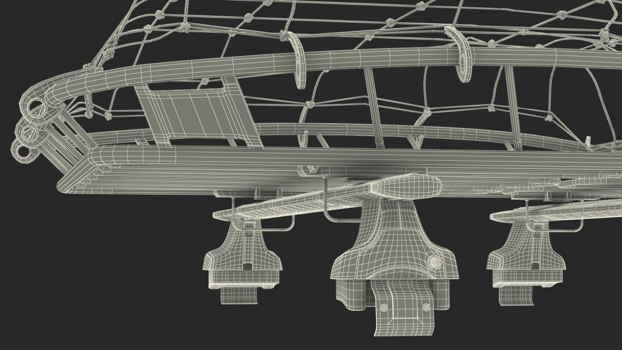 3D model Roof Basket Thule Canyon XT with Wingbar