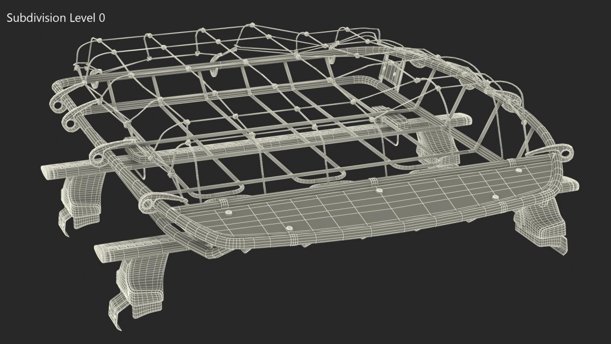 3D model Roof Basket Thule Canyon XT with Wingbar