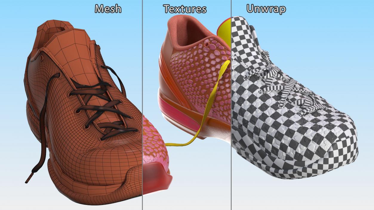 3D model Basketball Shoes Sneakers