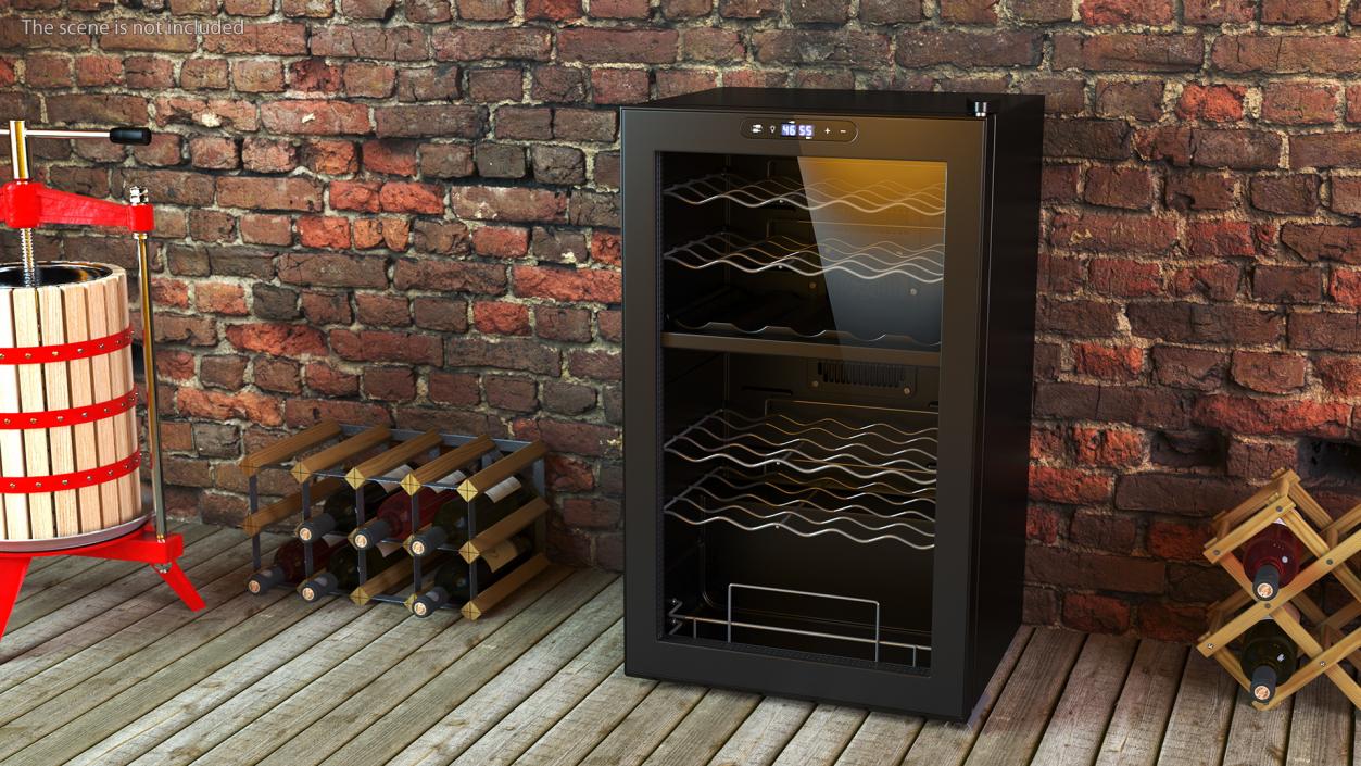 3D Dual Zone 32 Bottle Wine Cooler