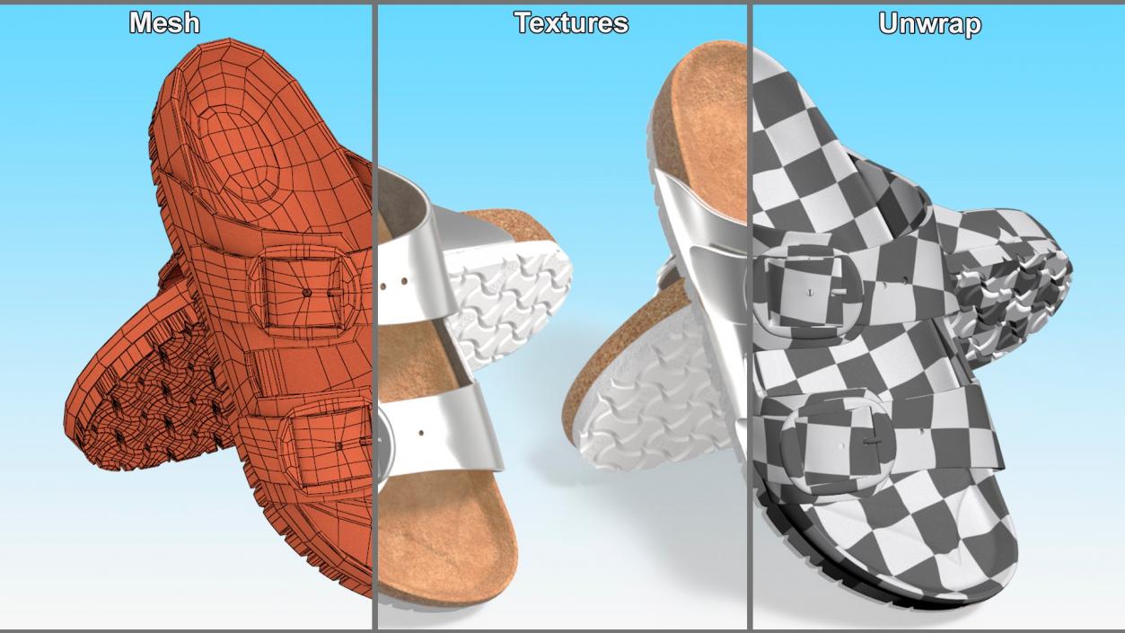 3D model Womens Shoes Collection 3