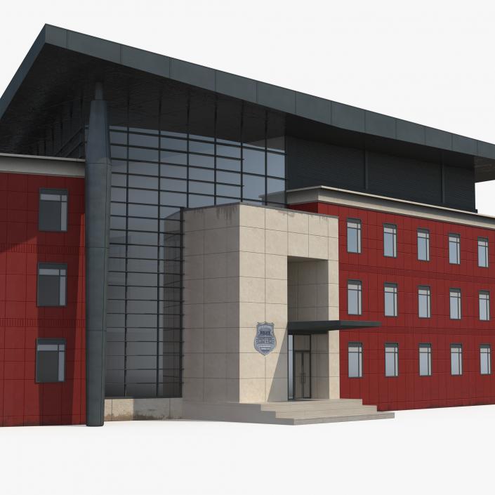 Alexandria Police Headquarters Building 3D model