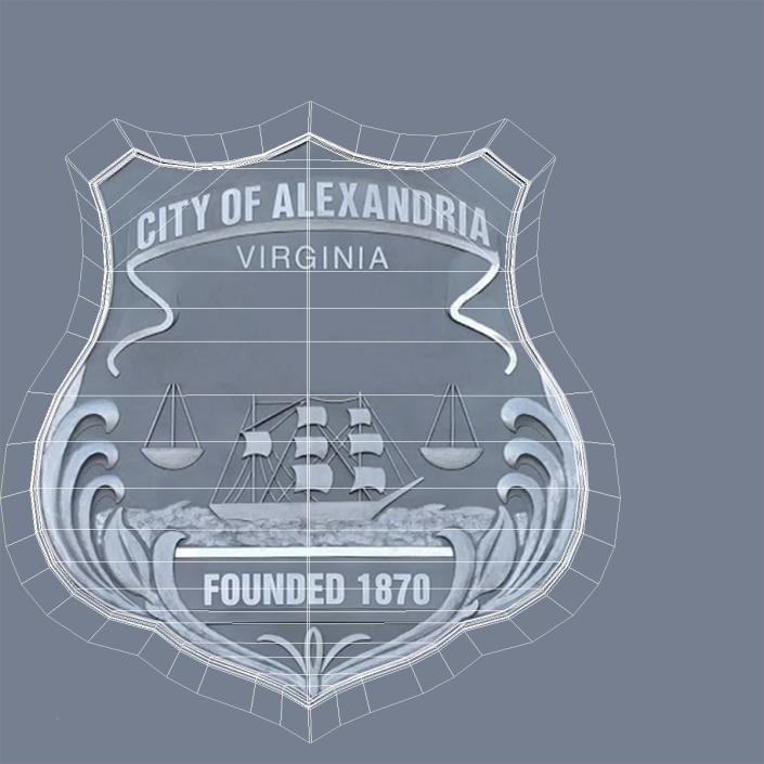 Alexandria Police Headquarters Building 3D model