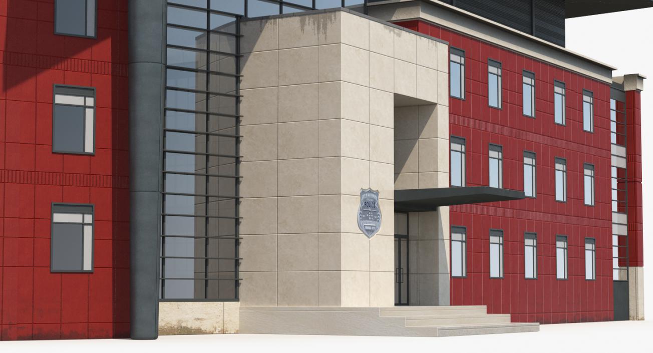 Alexandria Police Headquarters Building 3D model