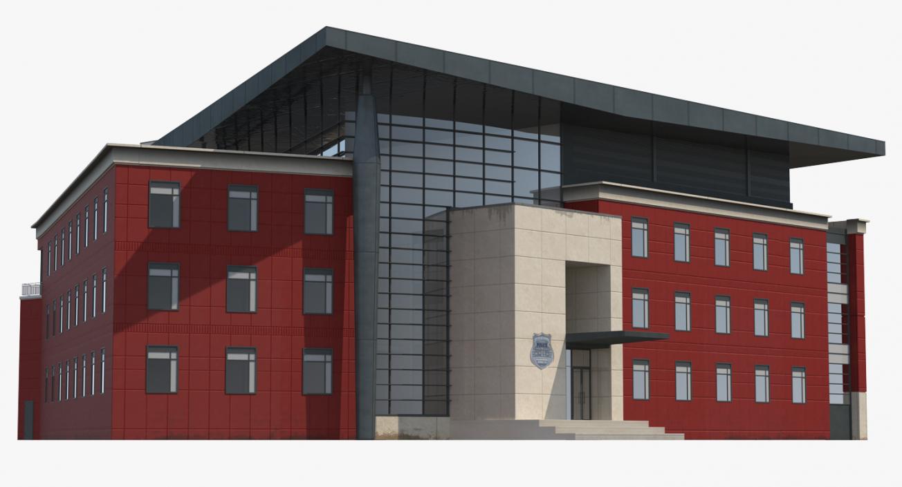 Alexandria Police Headquarters Building 3D model