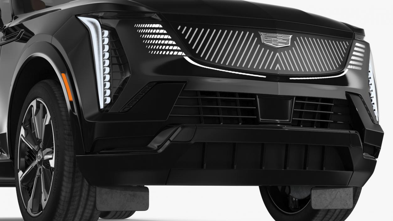 3D model EV Cadillac Escalade IQ 2025 Black Raven