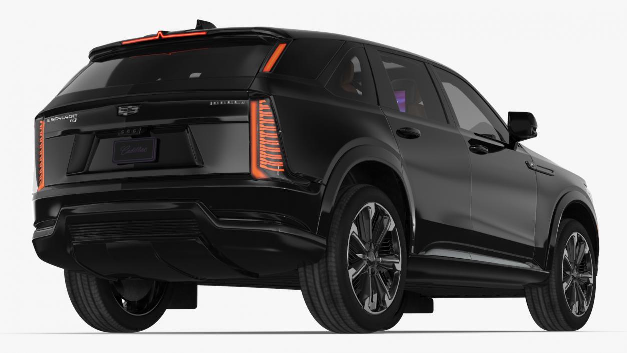 3D model EV Cadillac Escalade IQ 2025 Black Raven