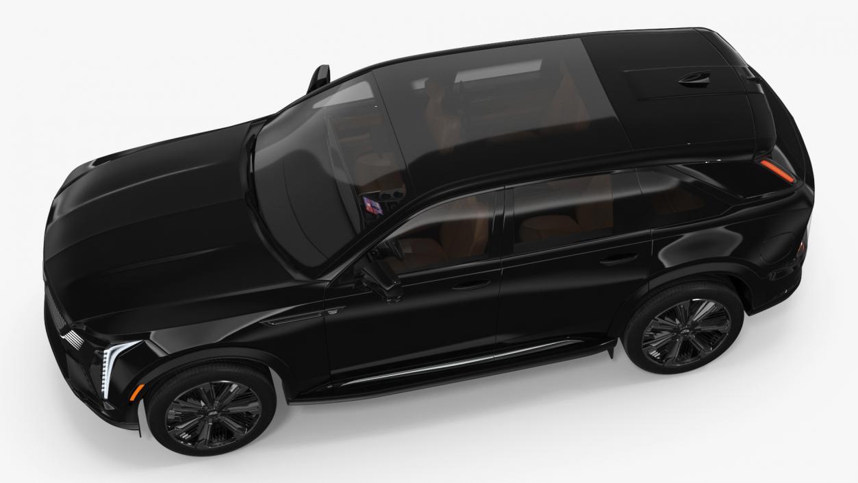 3D model EV Cadillac Escalade IQ 2025 Black Raven