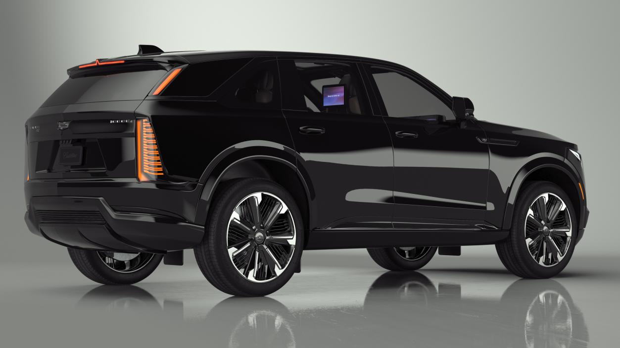 3D model EV Cadillac Escalade IQ 2025 Black Raven