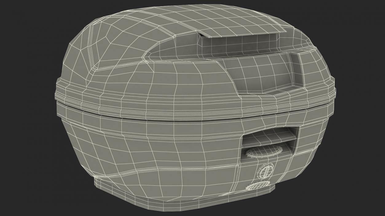 3D Motorcycle Luggage model