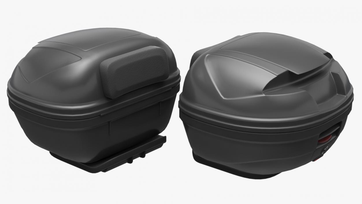 3D Motorcycle Luggage model