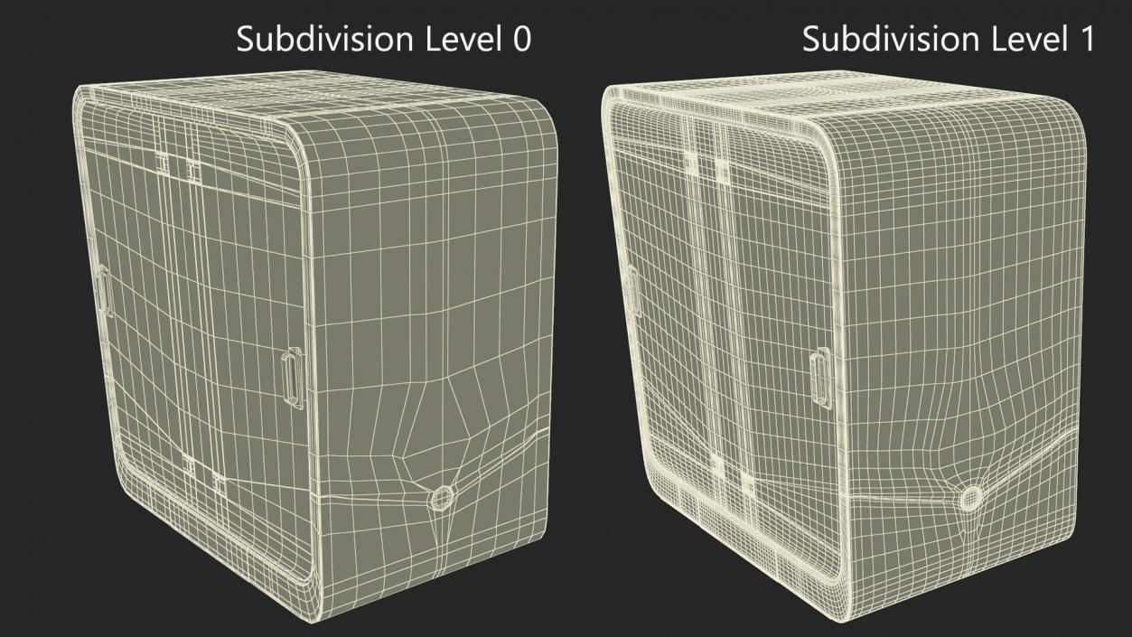 3D model Wooden Cube Meeting Pod 2