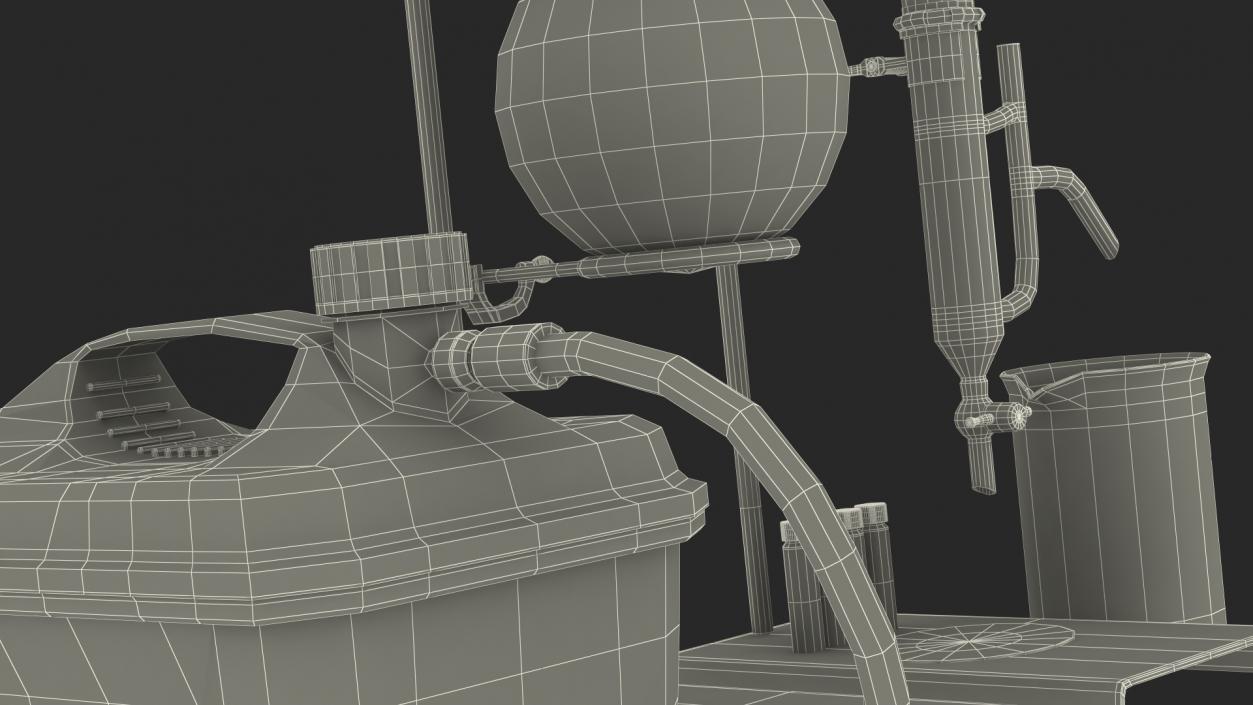 3D model Terpene Distillation Laboratory Set