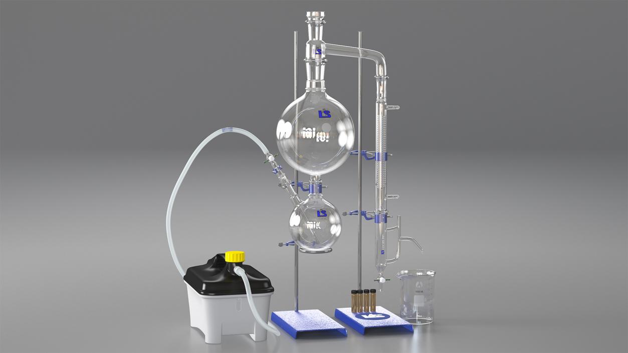 3D model Terpene Distillation Laboratory Set