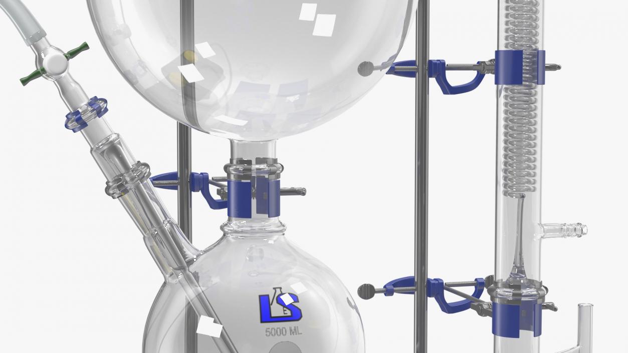 3D model Terpene Distillation Laboratory Set