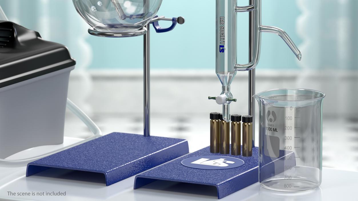 3D model Terpene Distillation Laboratory Set