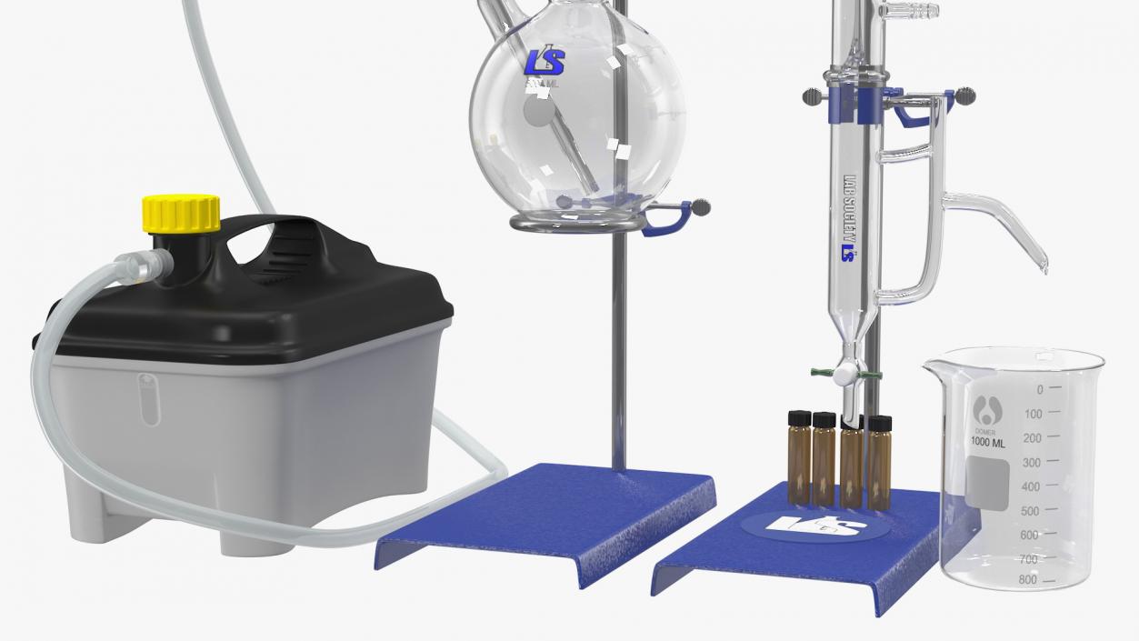 3D model Terpene Distillation Laboratory Set