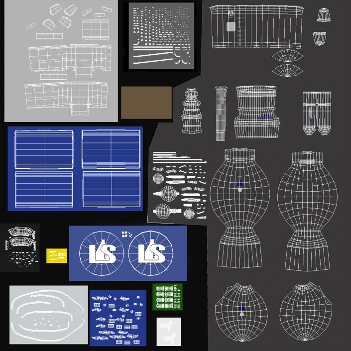 3D model Terpene Distillation Laboratory Set