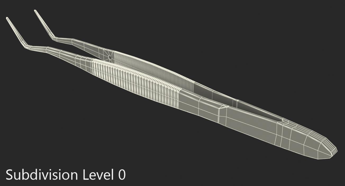 Dental Tweezer 3D model