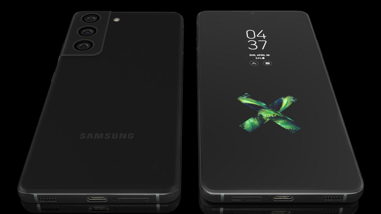 Samsung Galaxy S21 Black 3D model