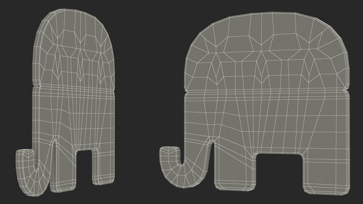 Republican Party Elephant Symbol 3D