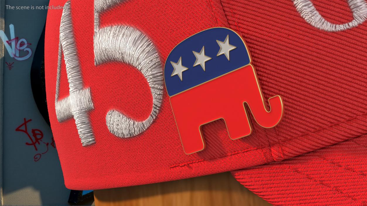 Republican Party Elephant Symbol 3D