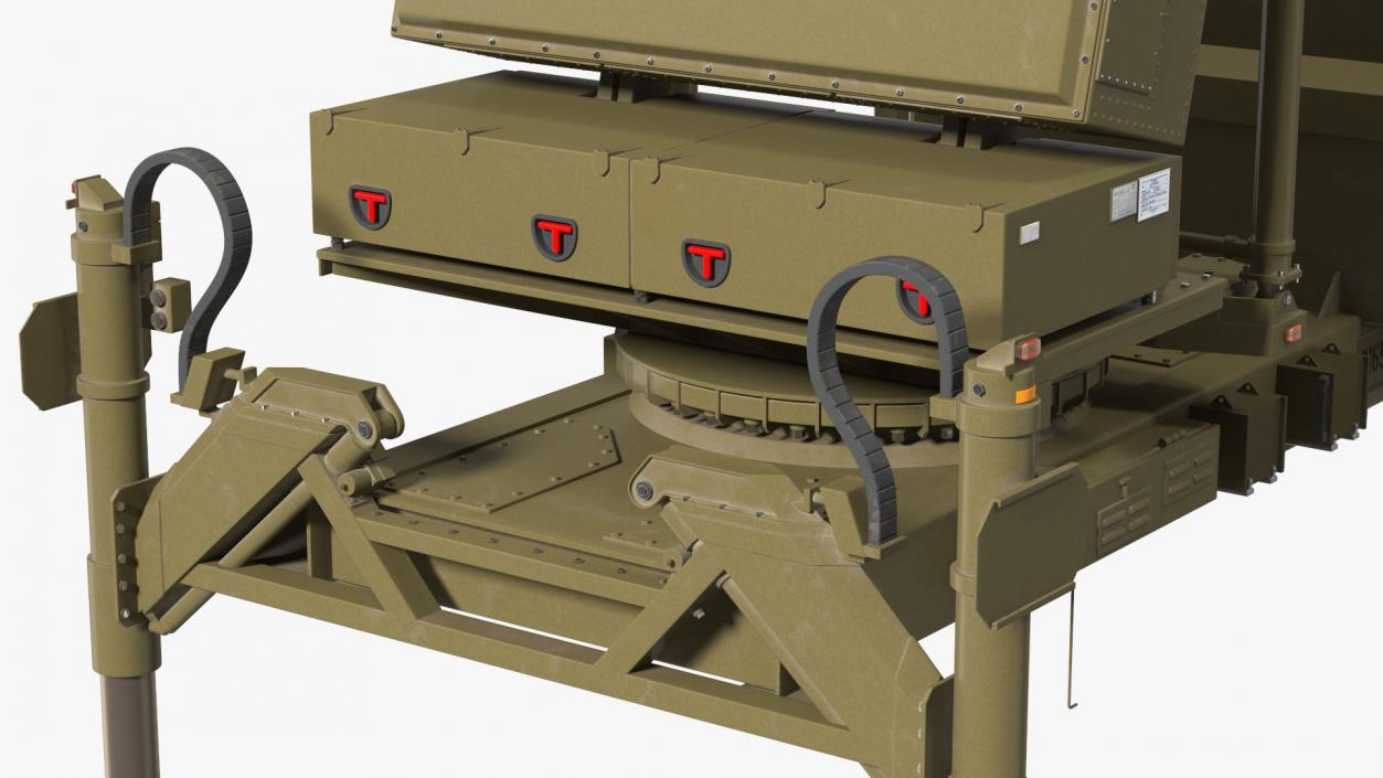 Ground Based Mobile Multi Mission Radar 3D model