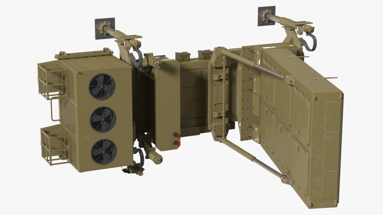 Ground Based Mobile Multi Mission Radar 3D model