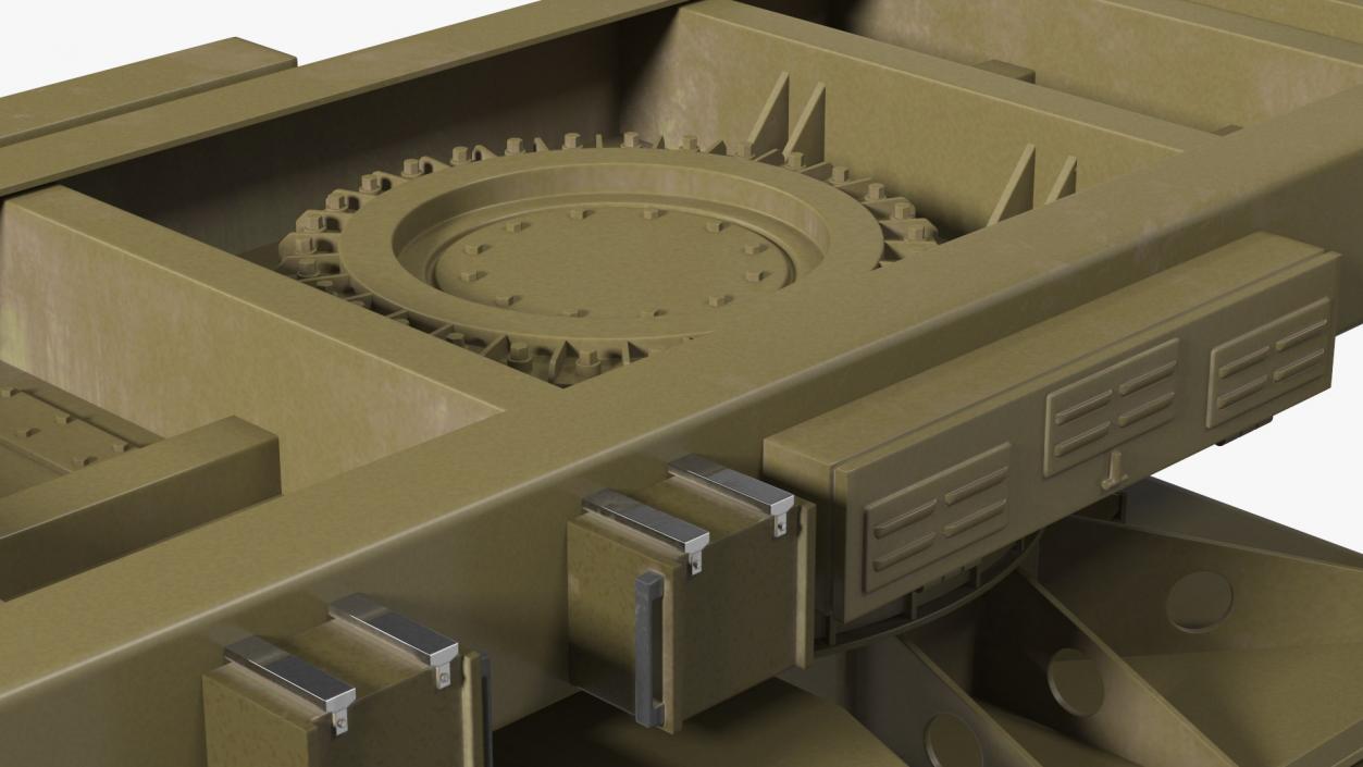 Ground Based Mobile Multi Mission Radar 3D model