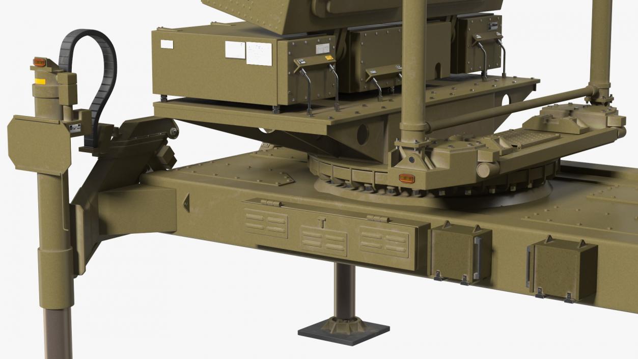 Ground Based Mobile Multi Mission Radar 3D model