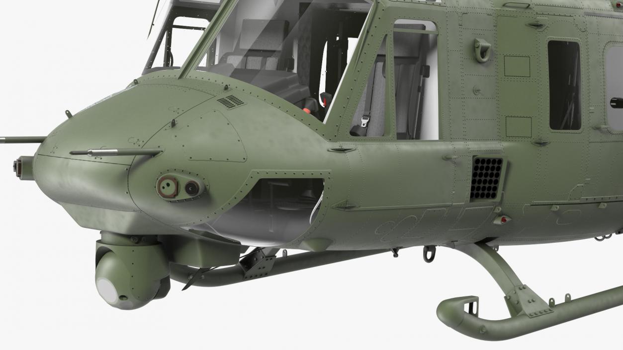 Military Medium Utility Helicopter 3D model