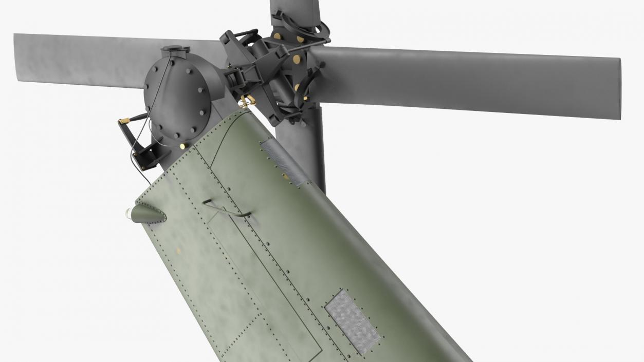 Military Medium Utility Helicopter 3D model