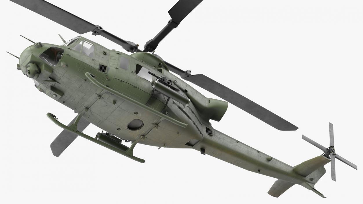 Military Medium Utility Helicopter 3D model