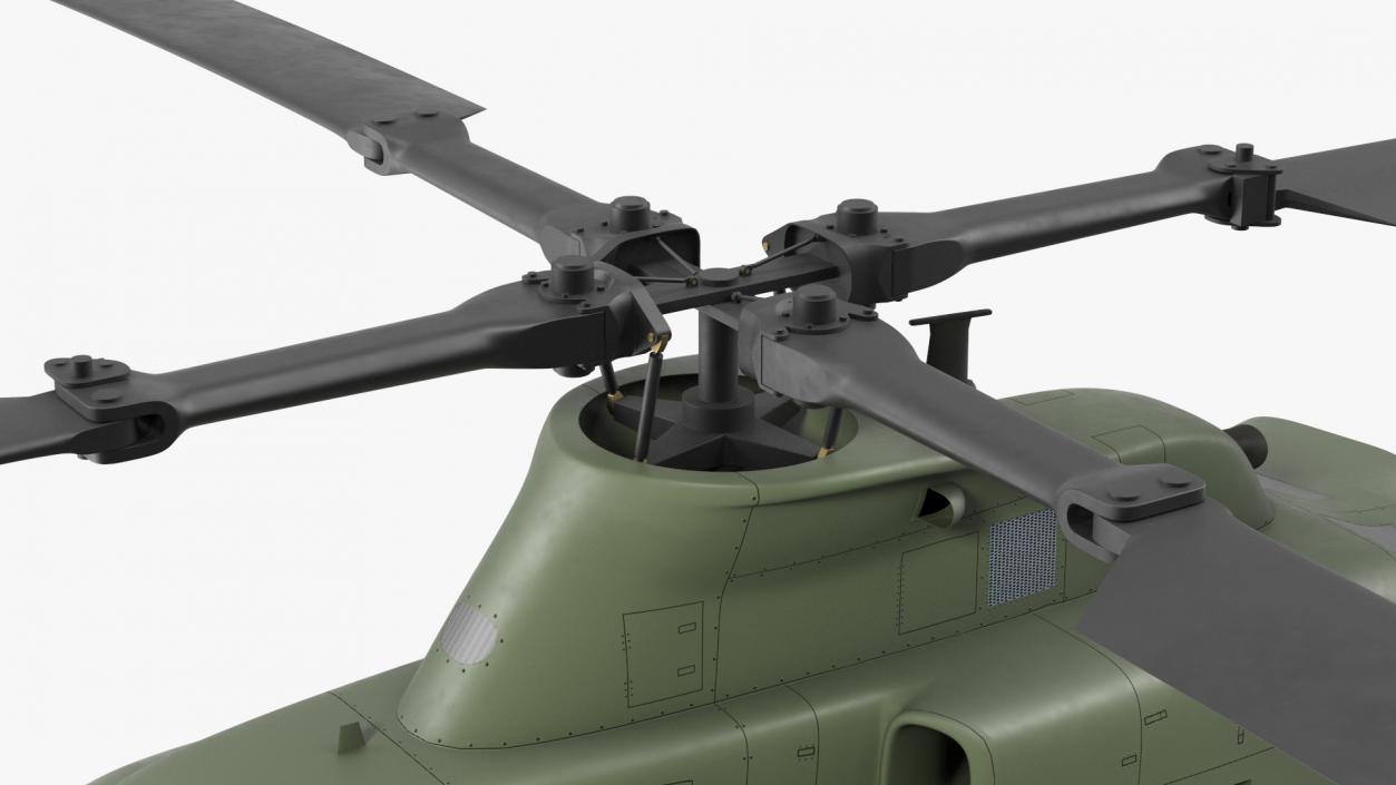 Military Medium Utility Helicopter 3D model