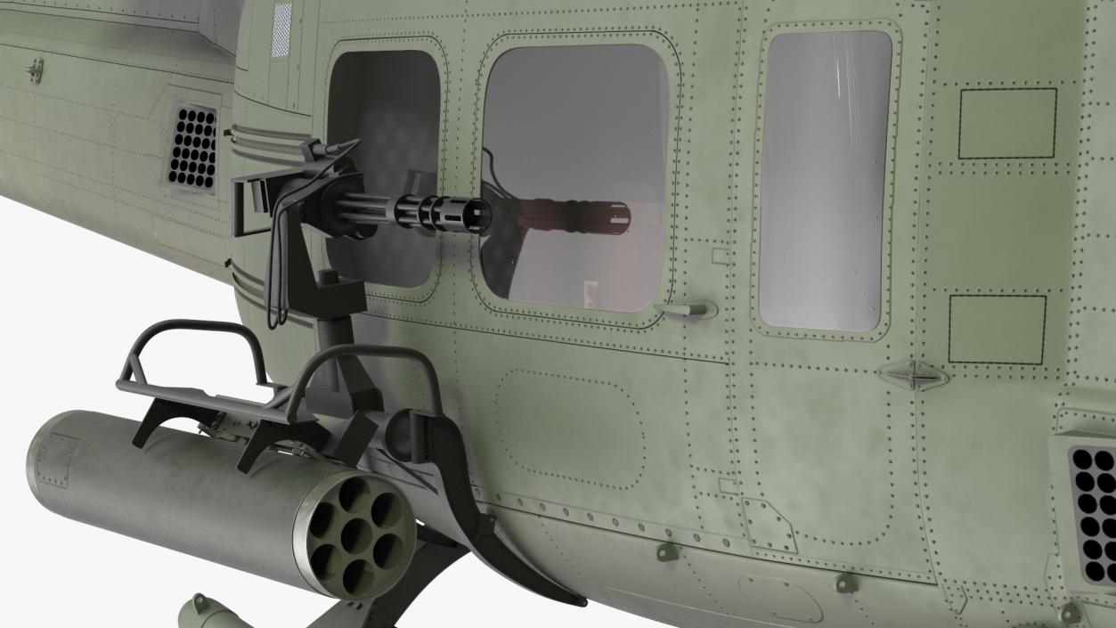 Military Medium Utility Helicopter 3D model