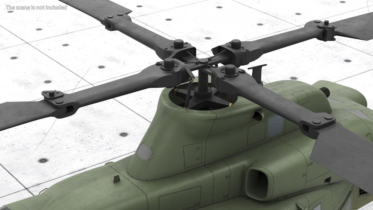 Military Medium Utility Helicopter 3D model