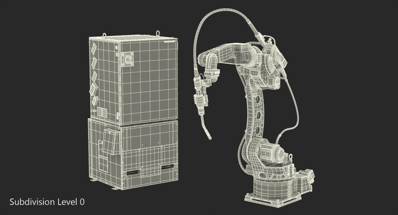 3D Welding Robot Panasonic TM1400 with Power Supply model