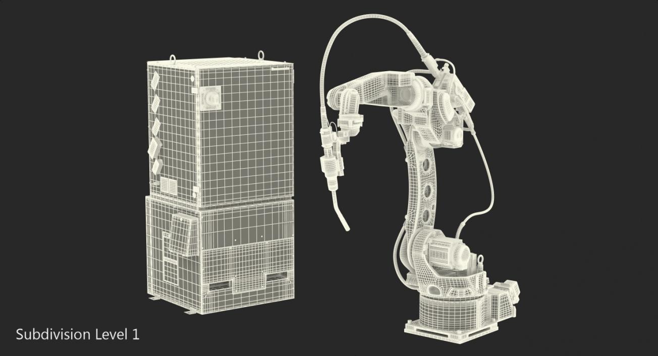 3D Welding Robot Panasonic TM1400 with Power Supply model