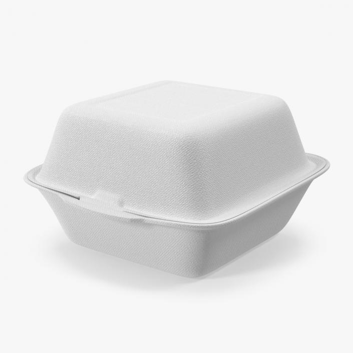 3D Food Container Square Closed model