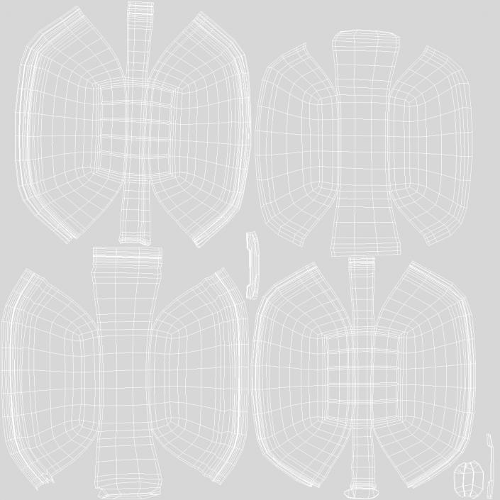 3D Food Container Square Closed model