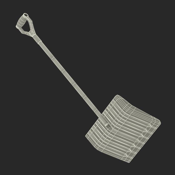 Snow or Utility Shovel 3D