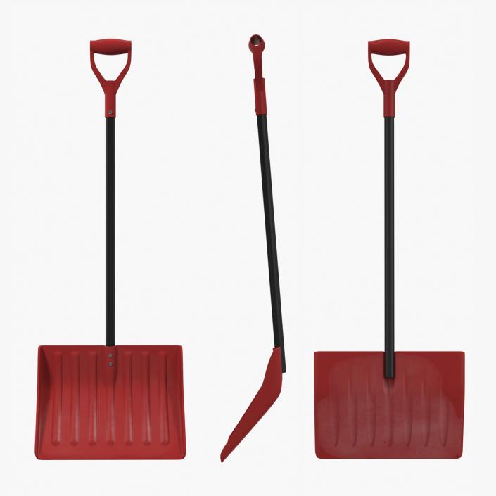 Snow or Utility Shovel 3D