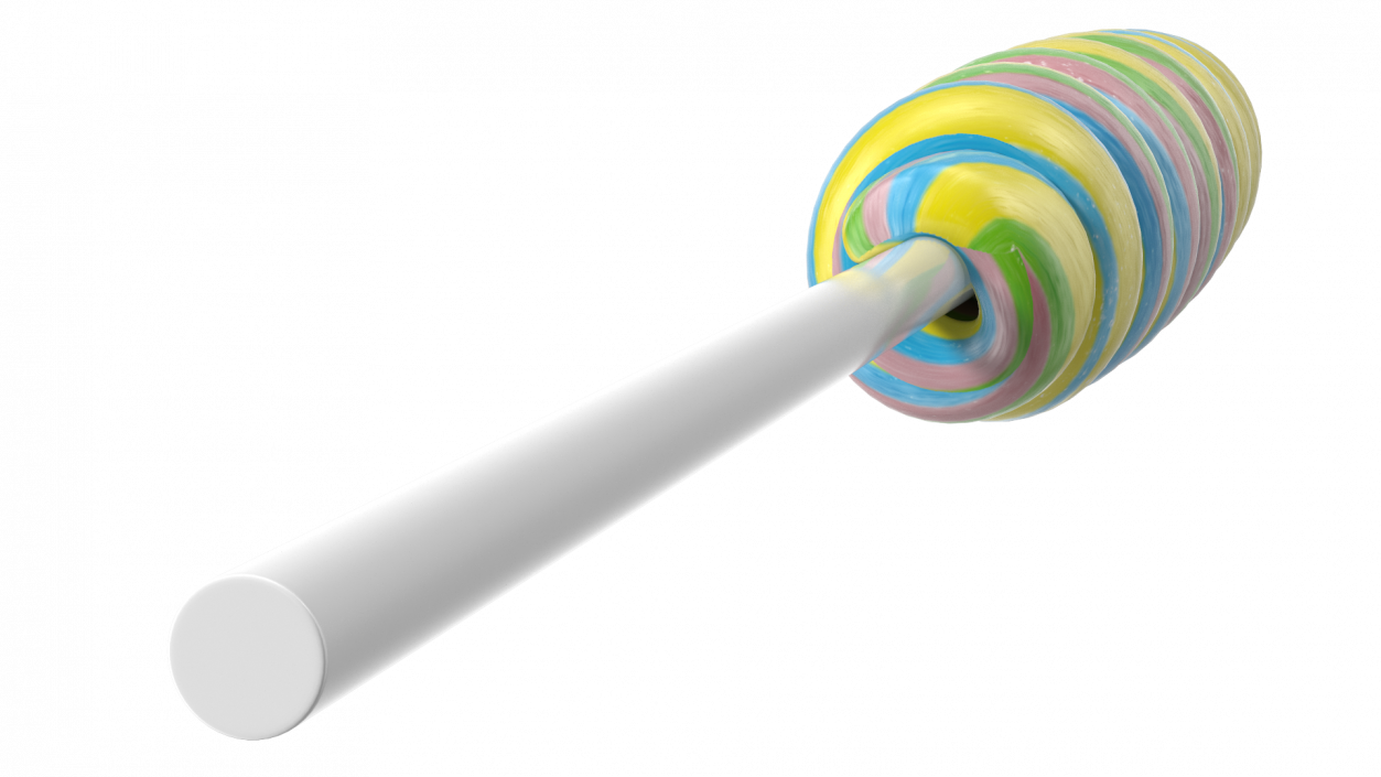 3D model Twist Lollypop Candy