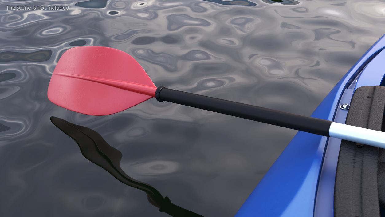 3D Aluminum Canoe Paddle