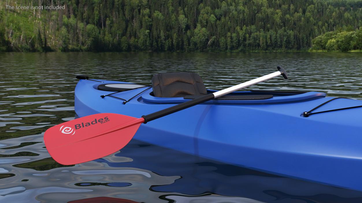 3D Aluminum Canoe Paddle