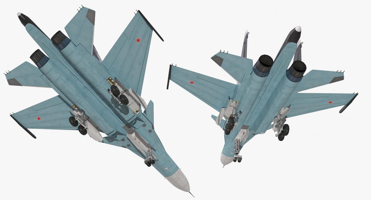 3D model Russian Millitary Airplanes 3D Models Collection 2