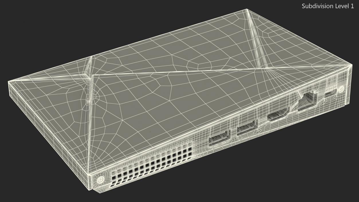 TV-based Digital Media Player 3D model