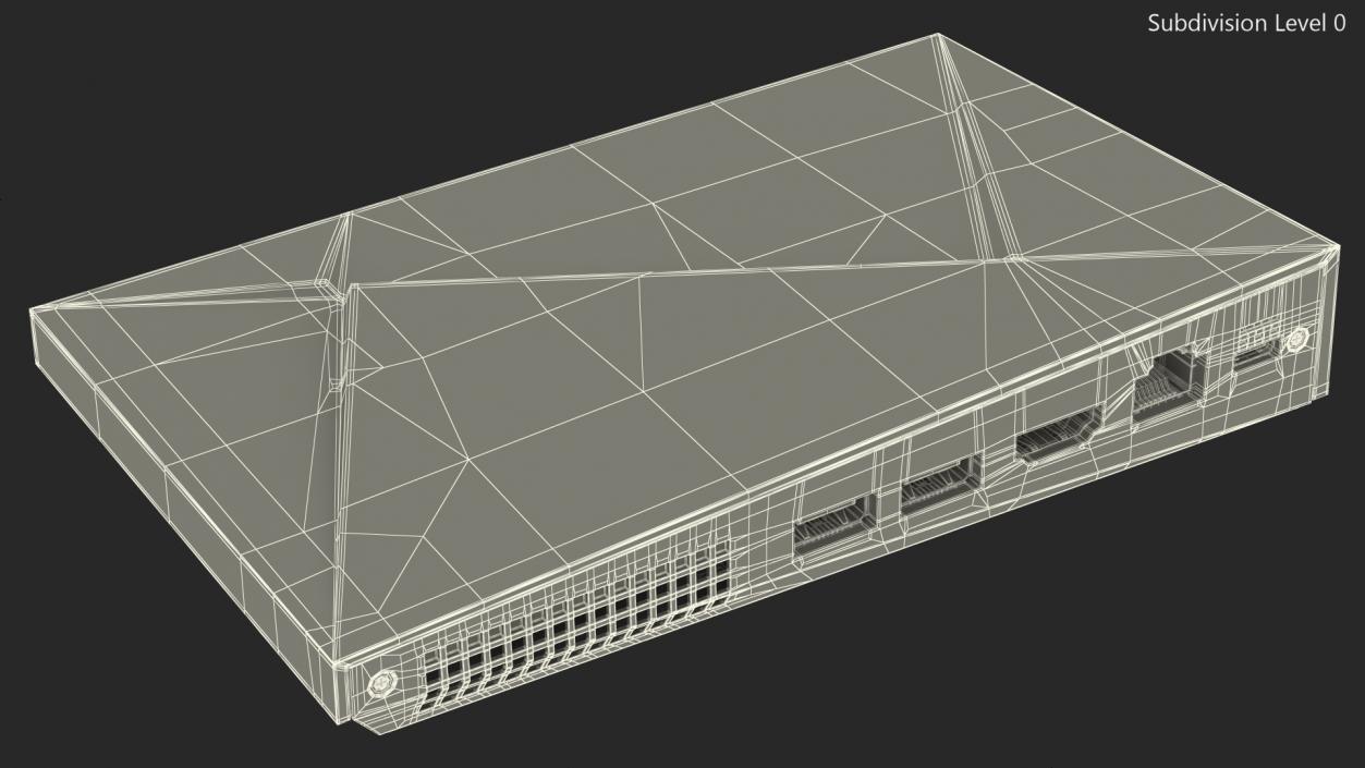 TV-based Digital Media Player 3D model